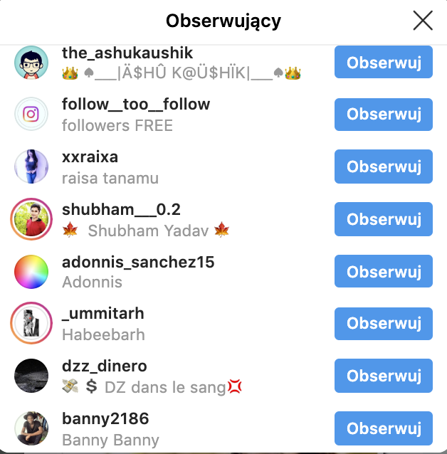 fake influencerzy tureckie boty instagram