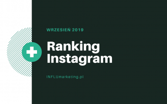Ranking instagram polska wrzesień 2019