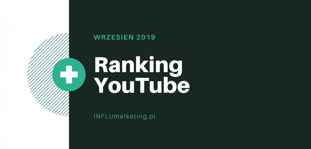 ranking youtube polska wrzesień 2019