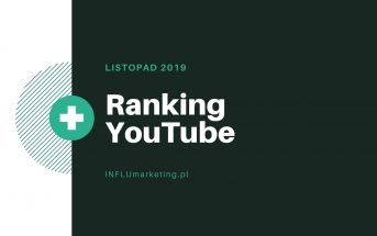 ranking youtube polska 2019 listopad