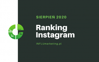 Ranking Instagram Polska 2020 sierpień cover
