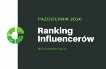 RANKING TOP 10 influencerów Polska październik 2020