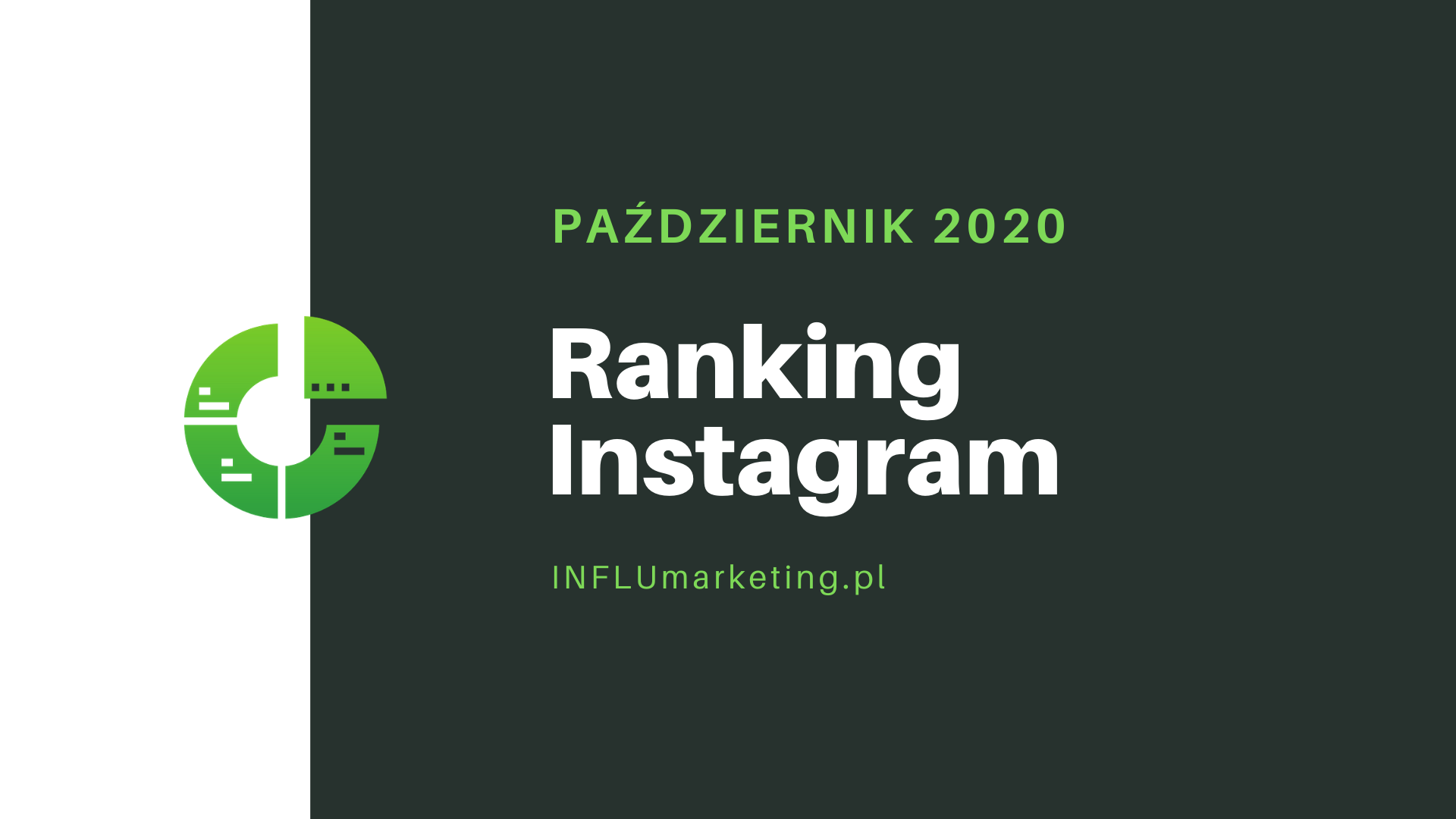 Ranking Instagram 2020 październik cover photo