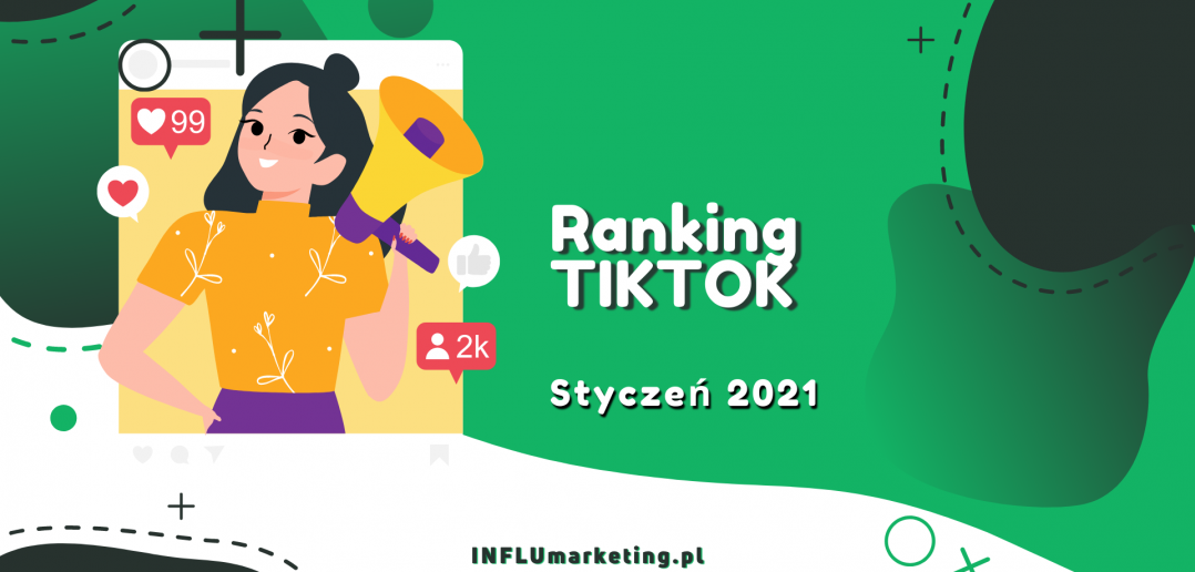 Ranking TikTok Polska Styczeń 2021